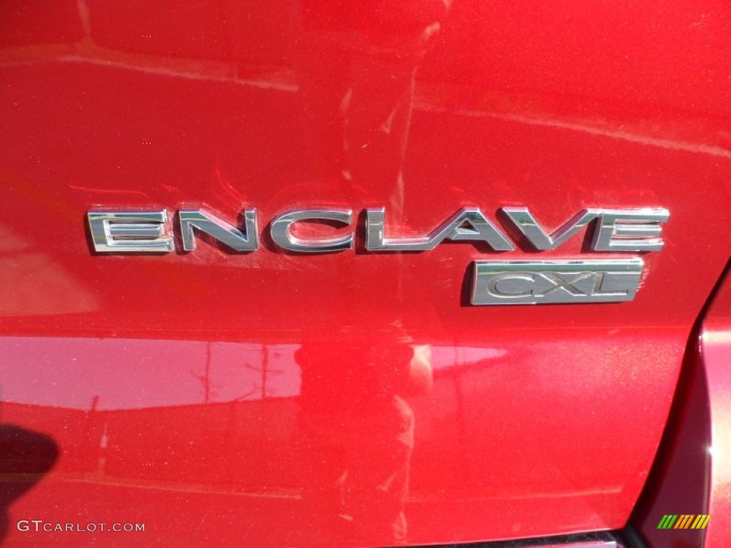 2010 Enclave CXL AWD - Red Jewel Tintcoat / Cashmere/Cocoa photo #19
