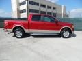 2010 Red Candy Metallic Ford F150 Lariat SuperCrew  photo #2