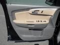 Cashmere/Dark Gray 2012 Chevrolet Traverse LT Door Panel