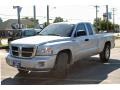 2008 Bright Silver Metallic Dodge Dakota SLT Extended Cab  photo #2
