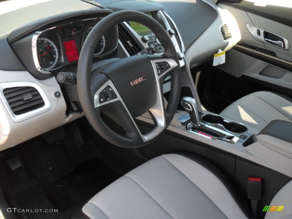 Light Titanium Interior 2012 GMC Terrain SLT Photo #55006129