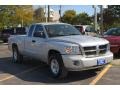 2008 Bright Silver Metallic Dodge Dakota SLT Extended Cab  photo #9
