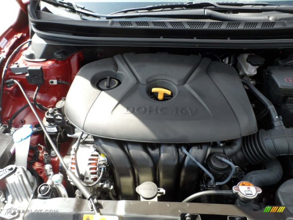 2012 Hyundai Elantra Limited 1.8 Liter DOHC 16-Valve D-CVVT 4 Cylinder Engine Photo #55006327