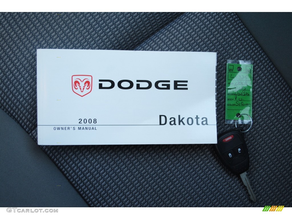 2008 Dodge Dakota SLT Extended Cab Books/Manuals Photo #55006450