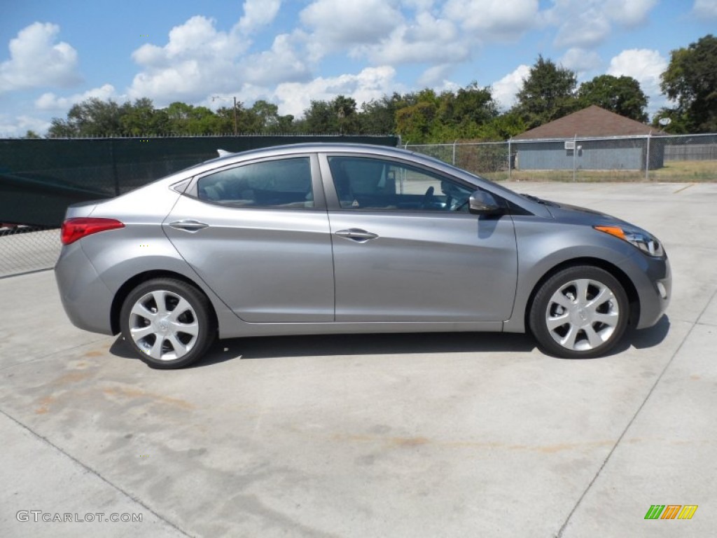 Titanium Gray Metallic 2012 Hyundai Elantra Limited Exterior Photo #55006500