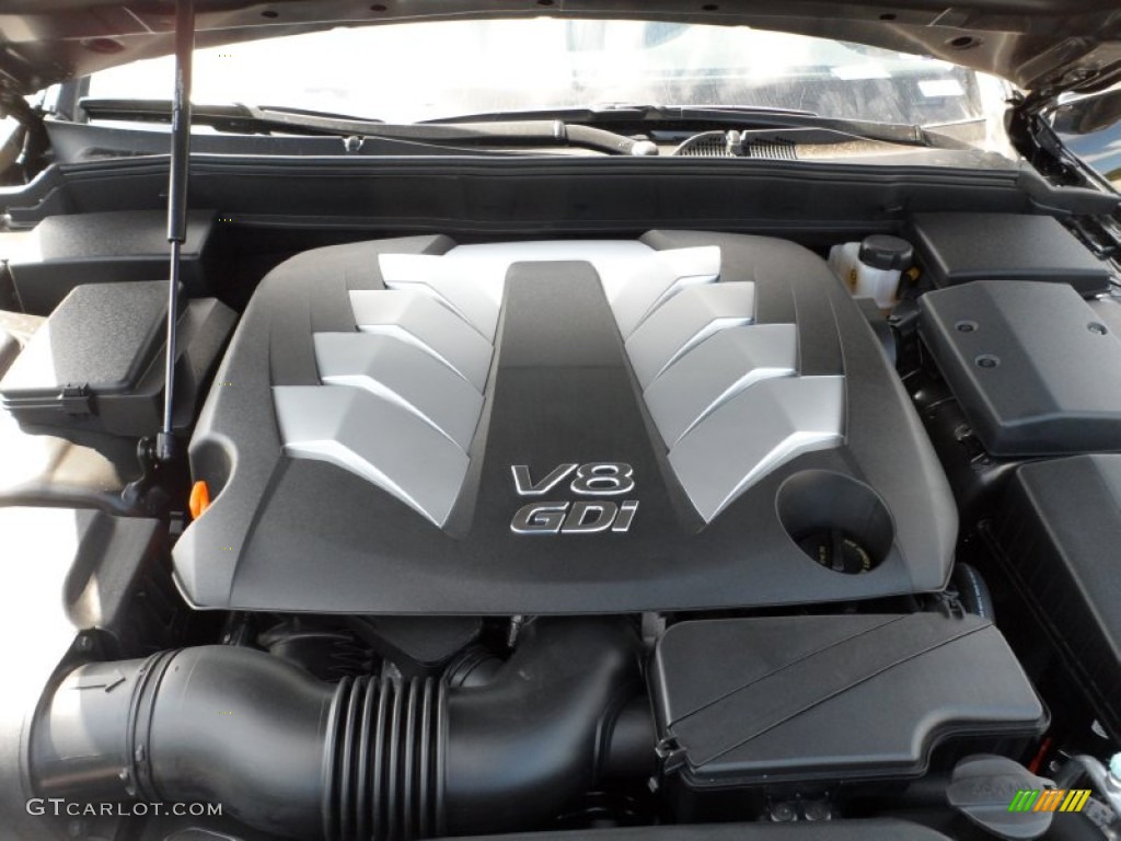 2012 Hyundai Genesis 5.0 R Spec Sedan 5.0 Liter GDI DOHC 32-Valve D-CVVT V8 Engine Photo #55006981