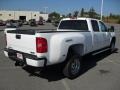 Summit White - Sierra 3500HD Denali Crew Cab 4x4 Dually Photo No. 4