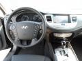 Jet Black 2012 Hyundai Genesis 5.0 R Spec Sedan Dashboard