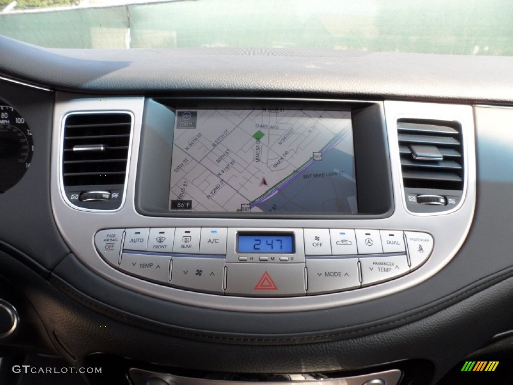 2012 Hyundai Genesis 5.0 R Spec Sedan Navigation Photo #55007080