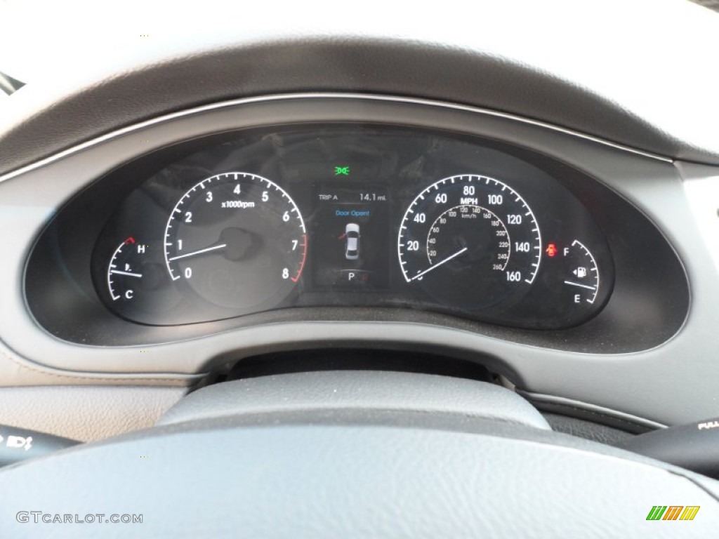 2012 Hyundai Genesis 5.0 R Spec Sedan Gauges Photo #55007131