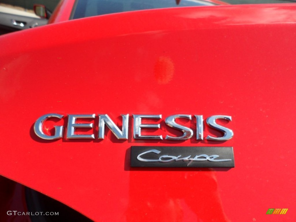 2012 Hyundai Genesis Coupe 2.0T Marks and Logos Photo #55007284