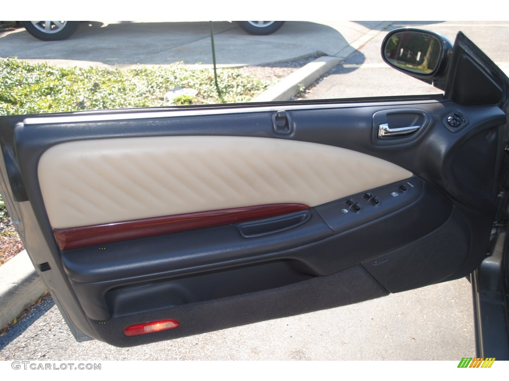 1998 Sebring JXi Convertible - Bright Platinum Metallic / Agate Black/Light Camel photo #19