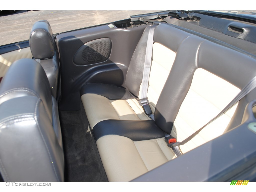 1998 Sebring JXi Convertible - Bright Platinum Metallic / Agate Black/Light Camel photo #31