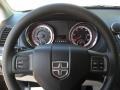 Black/Light Graystone 2012 Dodge Grand Caravan SE Steering Wheel