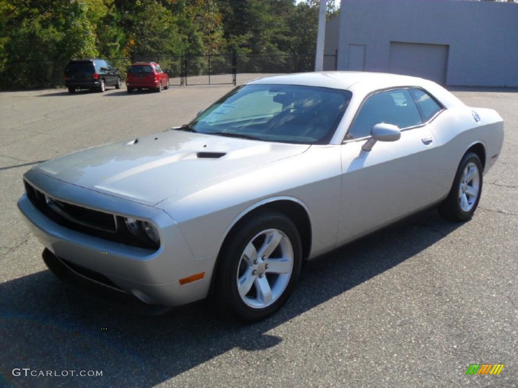 2012 Challenger SXT - Bright Silver Metallic / Dark Slate Gray photo #1