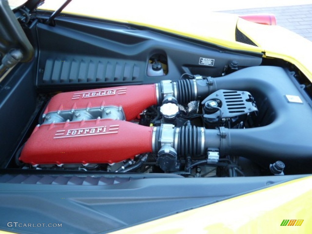 2011 Ferrari 458 Italia 4.5 Liter GDI DOHC 32-Valve VVT V8 Engine Photo #55010480