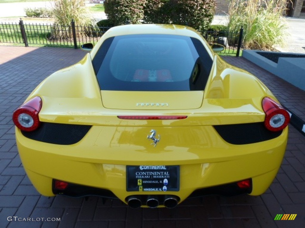 Giallo Modena (Yellow) 2011 Ferrari 458 Italia Exterior Photo #55010519
