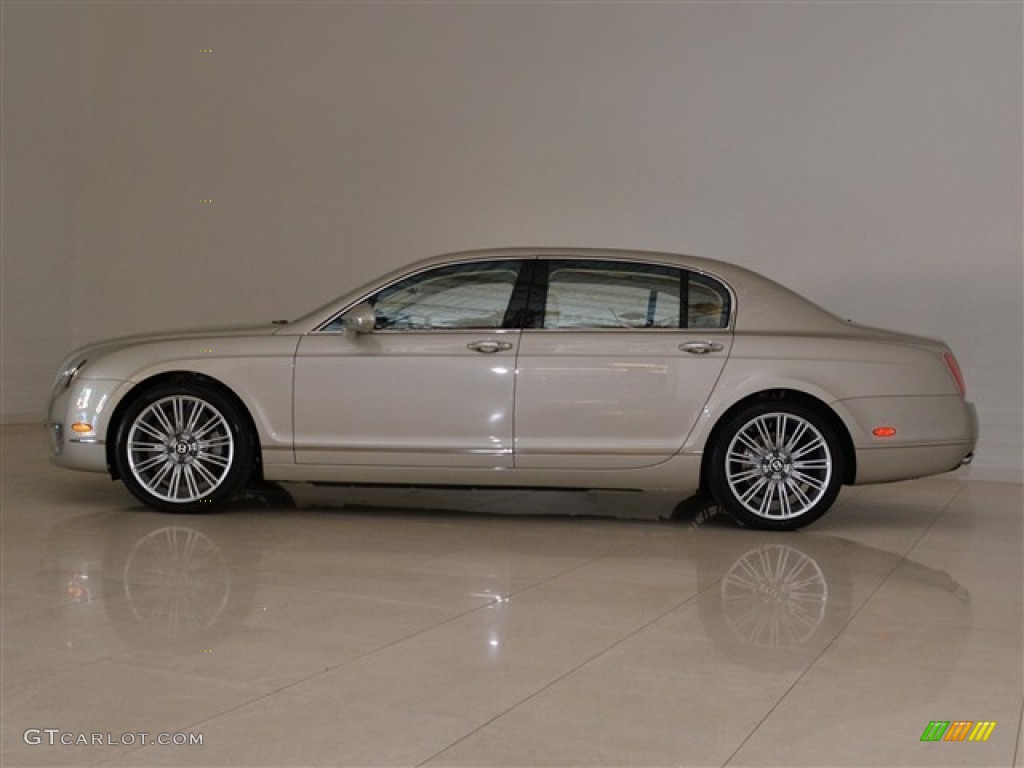 White Sand 2012 Bentley Continental Flying Spur Speed Exterior Photo #55010741