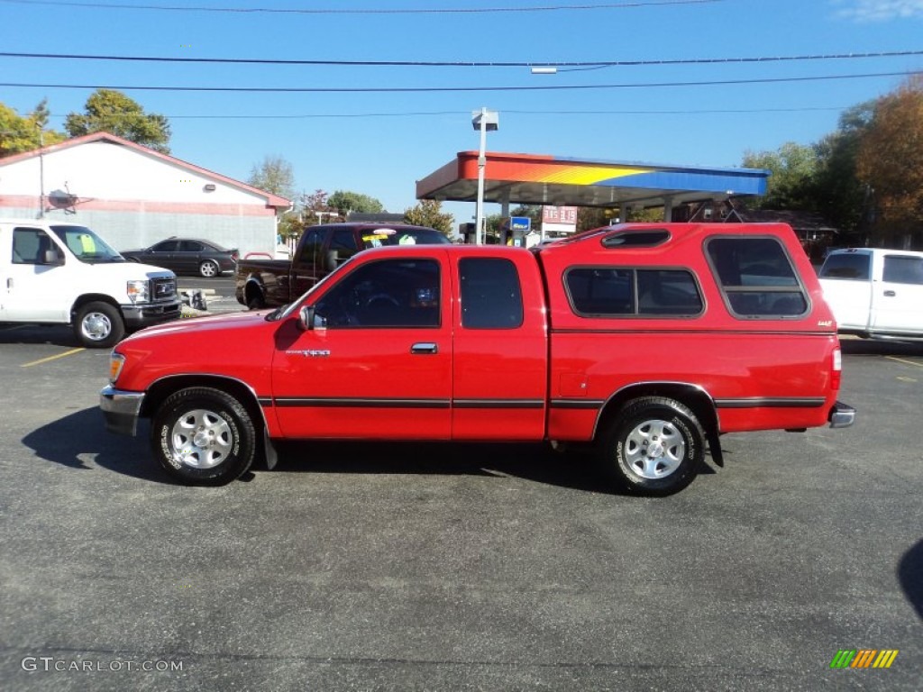 Cardinal Red Toyota T100 Truck