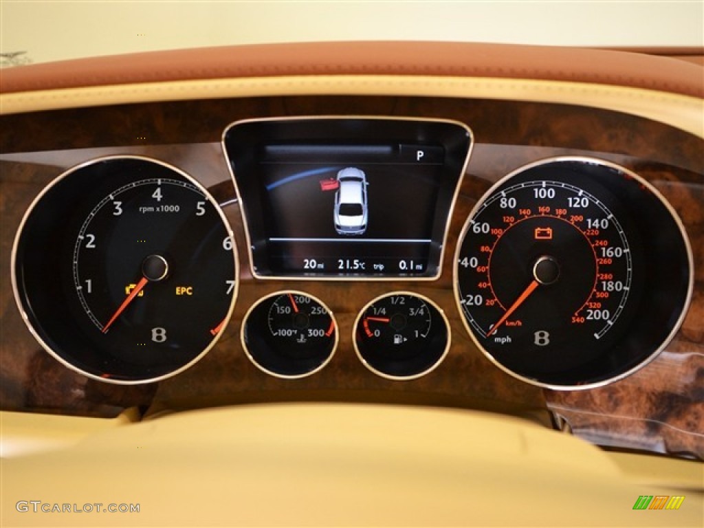 2012 Bentley Continental Flying Spur Speed Gauges Photo #55010756