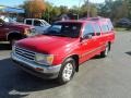 1995 Cardinal Red Toyota T100 Truck SR5 Extended Cab  photo #2