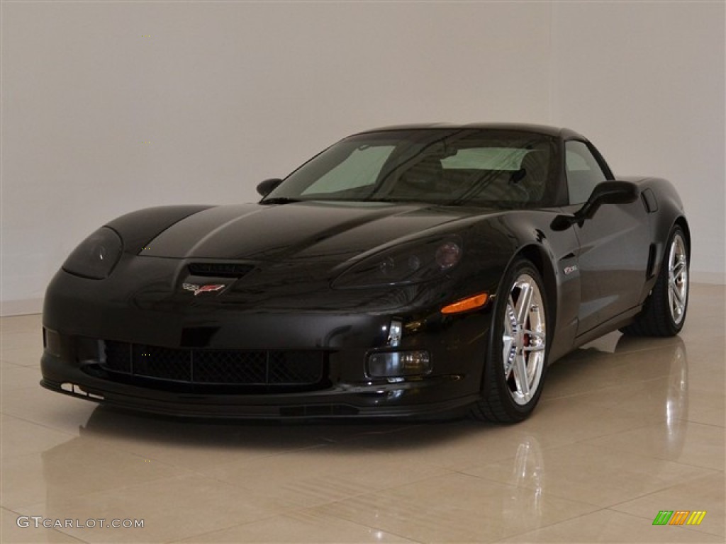 Black 2008 Chevrolet Corvette Z06 Exterior Photo #55010936