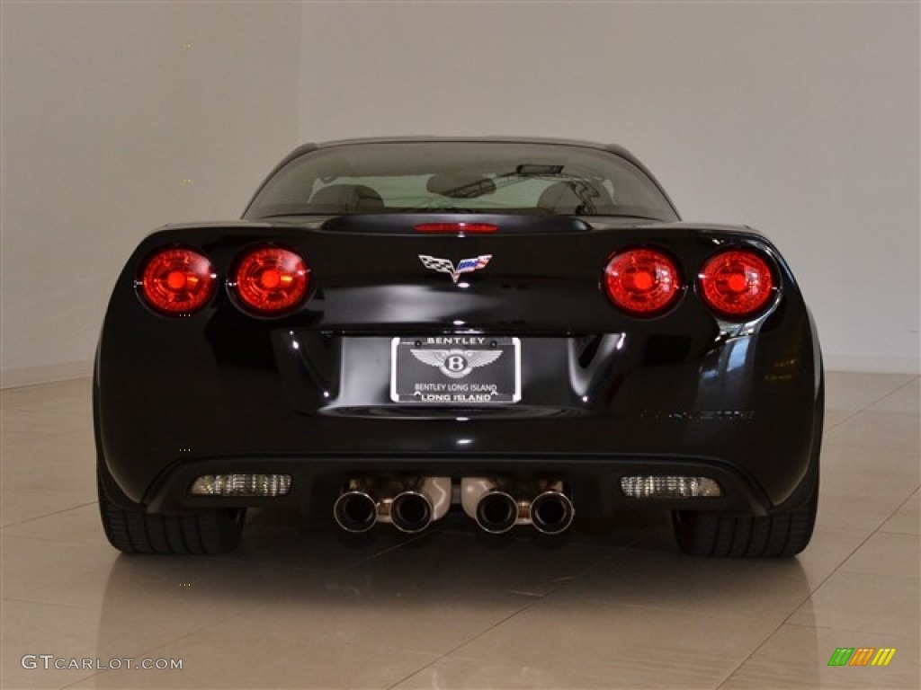 2008 Corvette Z06 - Black / Ebony photo #6