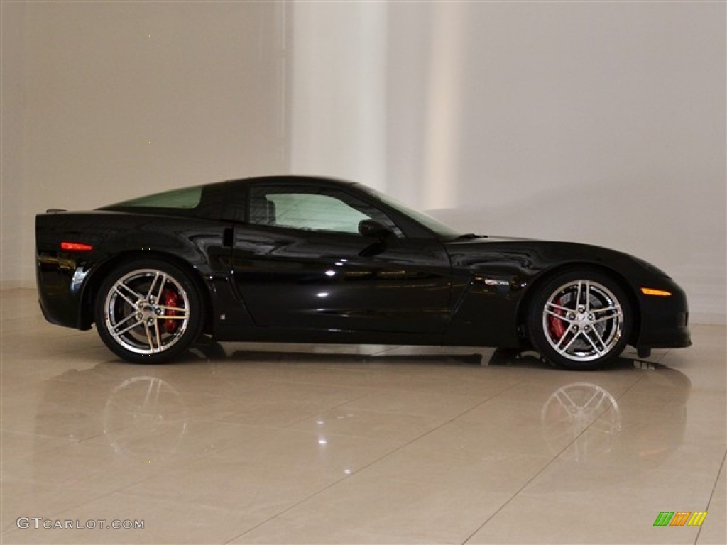 Black 2008 Chevrolet Corvette Z06 Exterior Photo #55010990