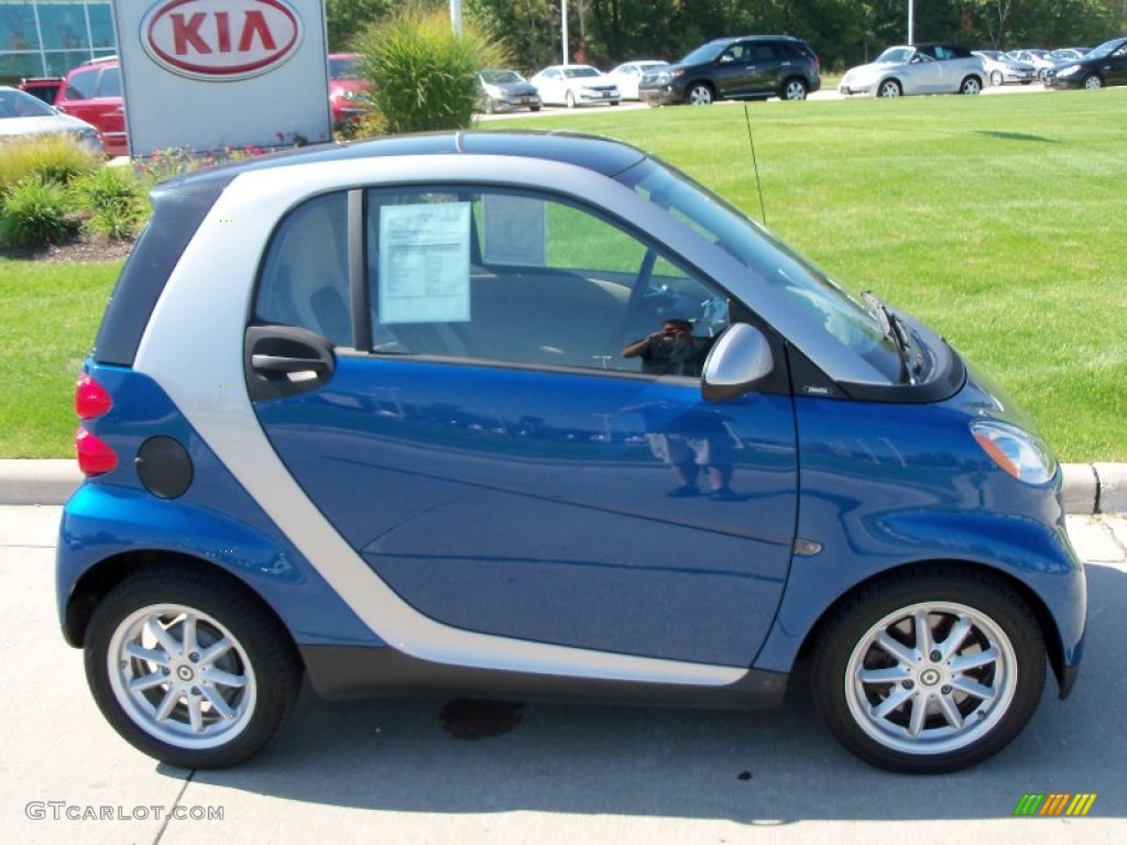 Blue Metallic 2008 Smart fortwo pure coupe Exterior Photo #55012082