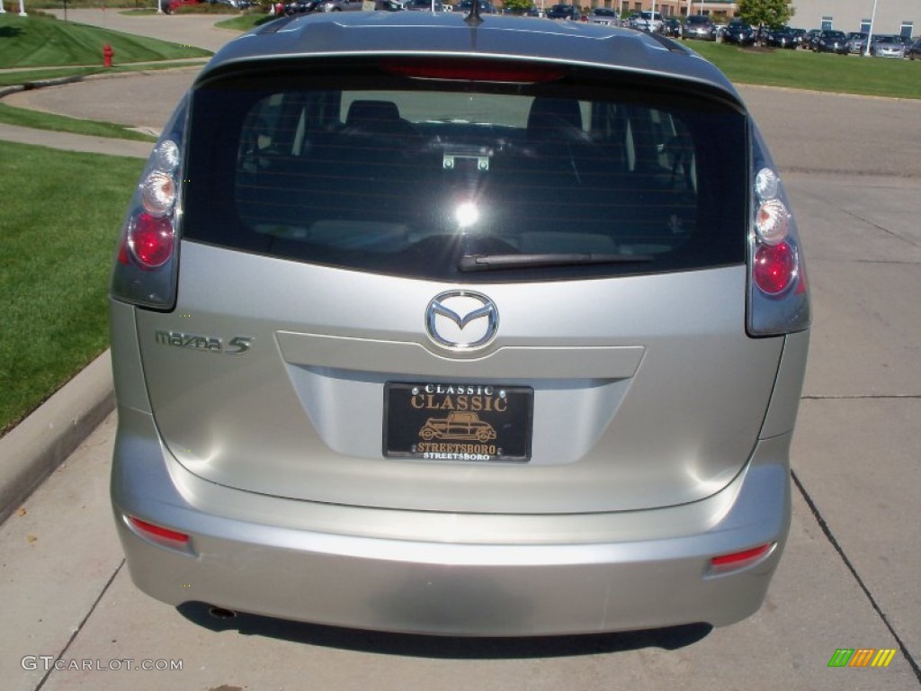 2007 MAZDA5 Touring - True Silver Metallic / Black photo #5