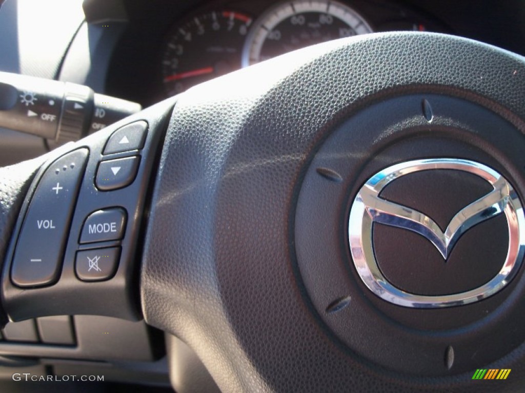2007 MAZDA5 Touring - True Silver Metallic / Black photo #13