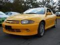 Yellow 2003 Chevrolet Cavalier LS Sport Coupe Exterior