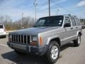 2001 Silverstone Metallic Jeep Cherokee Sport  photo #1