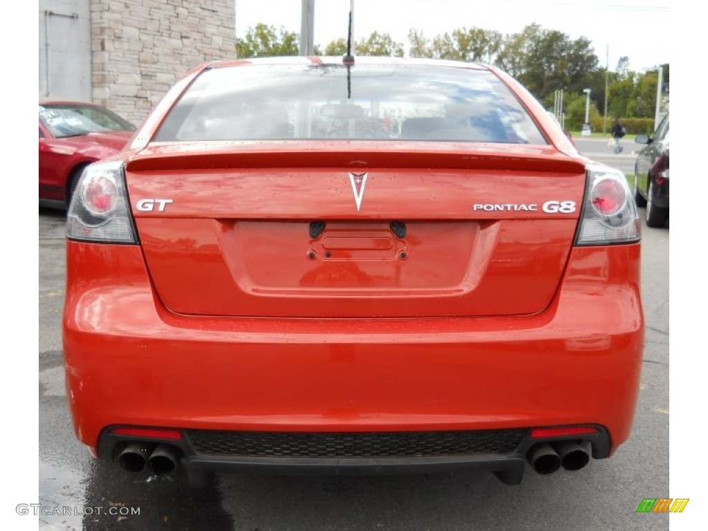 Ignition Orange Metallic 2008 Pontiac G8 GT Exterior Photo #55012665