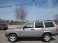 2001 Silverstone Metallic Jeep Cherokee Sport  photo #2