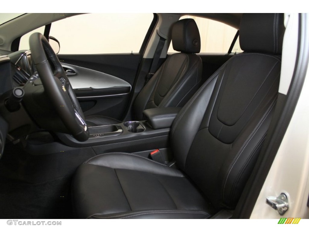 Jet Black/Dark Accents Interior 2012 Chevrolet Volt Hatchback Photo #55013302