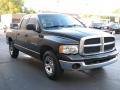 2004 Black Dodge Ram 1500 SLT Quad Cab  photo #4