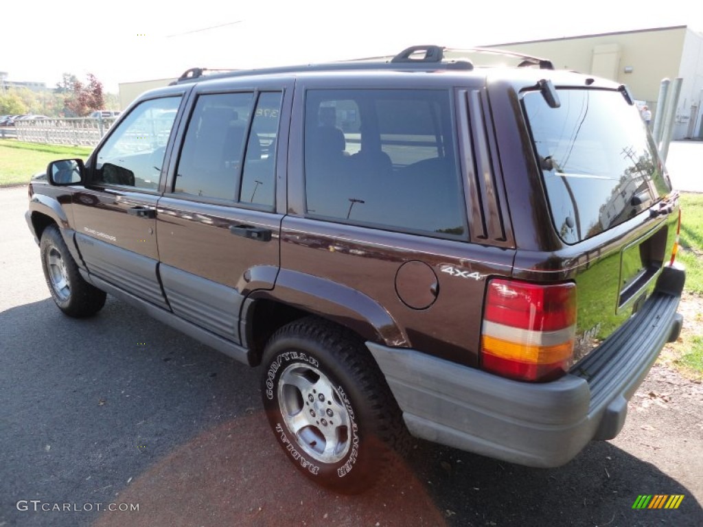 1997 Grand Cherokee Laredo 4x4 - Dark Rosewood Pearl / Agate Black photo #5