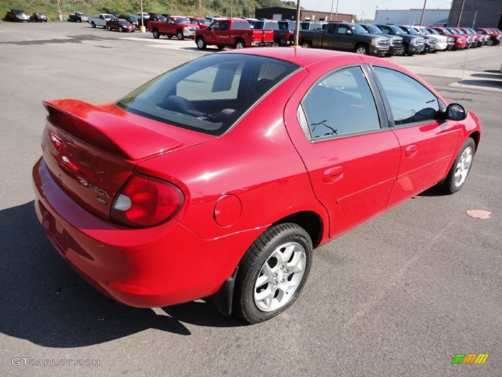 2002 Neon ES - Flame Red / Dark Slate Gray photo #6