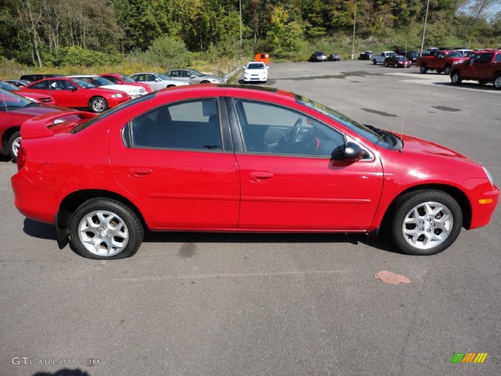 2002 Neon ES - Flame Red / Dark Slate Gray photo #7