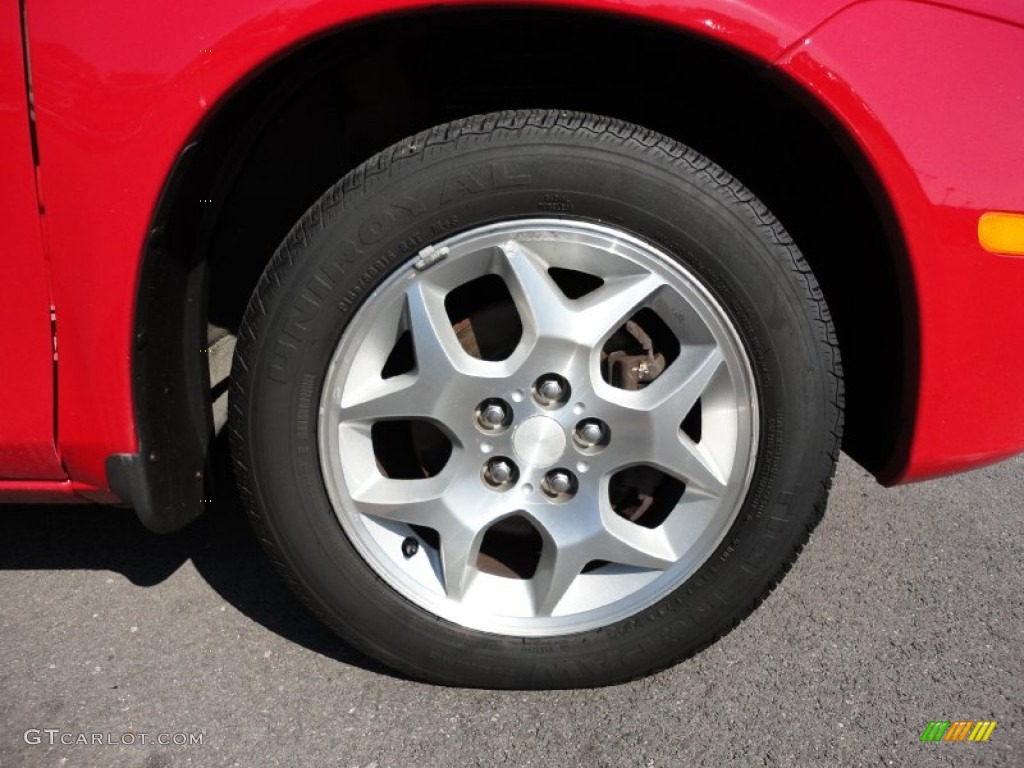 2002 Neon ES - Flame Red / Dark Slate Gray photo #8