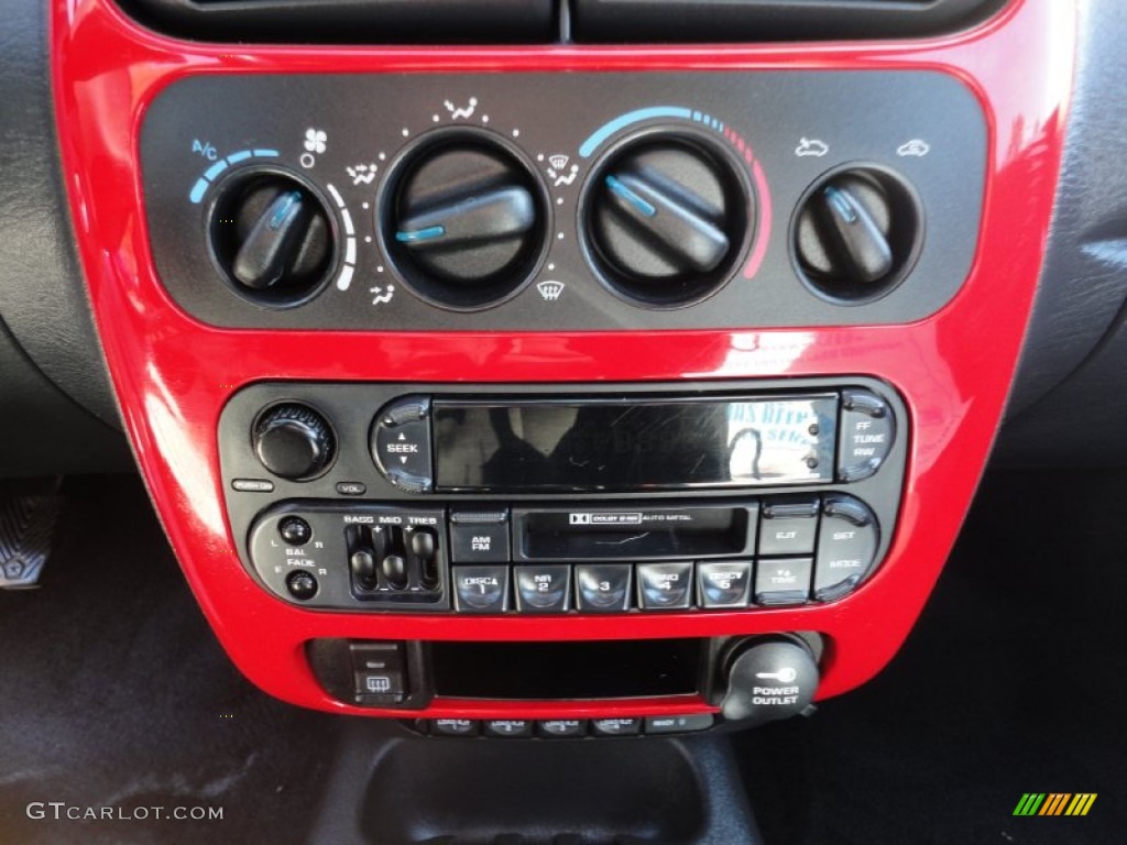 2002 Neon ES - Flame Red / Dark Slate Gray photo #13