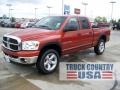 2007 Sunburst Orange Pearl Dodge Ram 1500 SLT Quad Cab 4x4  photo #1