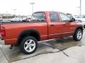 2007 Sunburst Orange Pearl Dodge Ram 1500 SLT Quad Cab 4x4  photo #21