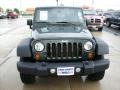 2010 Natural Green Pearl Jeep Wrangler Unlimited Sport 4x4  photo #15