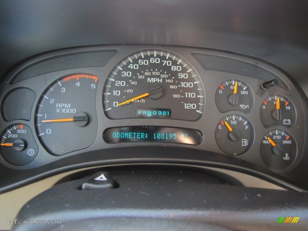 2003 Chevrolet Silverado 2500HD LT Crew Cab 4x4 Gauges Photo #55016735