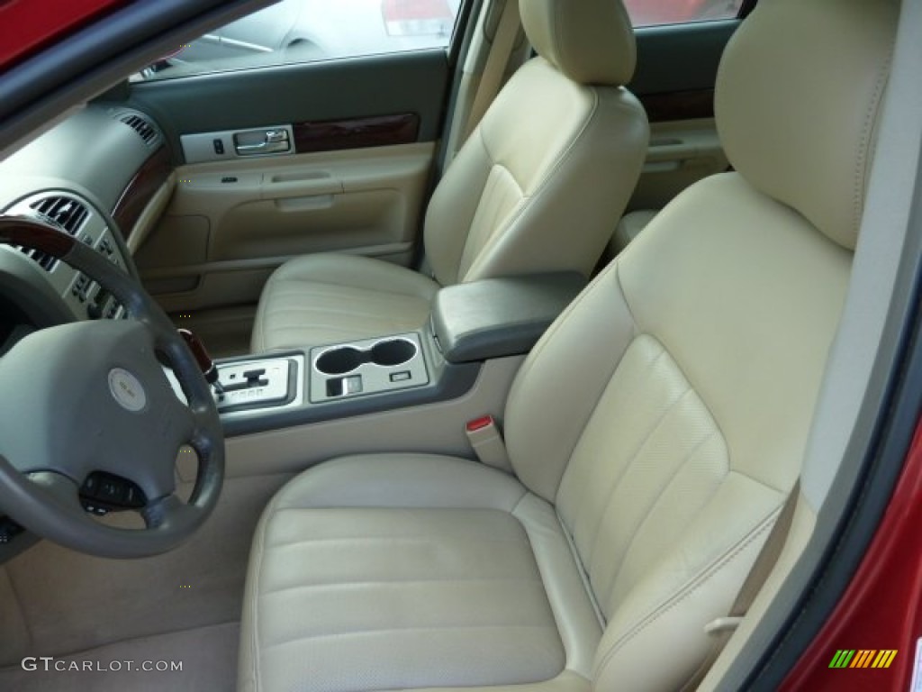 Beige Interior 2006 Lincoln LS V8 Photo #55016801