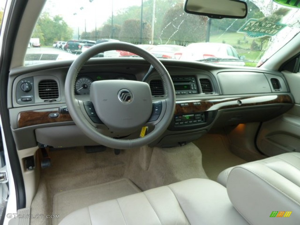 2011 Grand Marquis LS Ultimate Edition - Vibrant White / Medium Light Stone photo #10