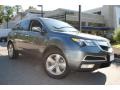 2010 Polished Metal Metallic Acura MDX   photo #1