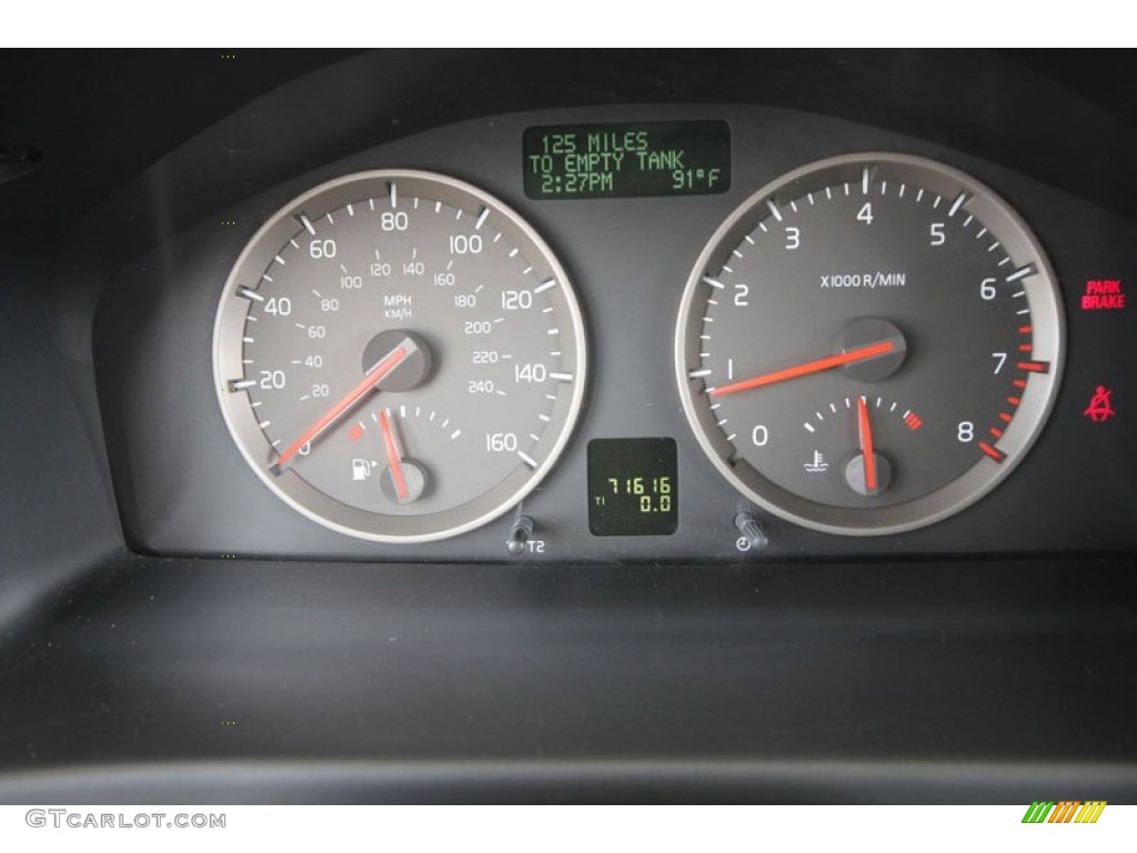2007 Volvo V50 T5 AWD Gauges Photos